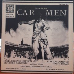 BIZET: CARMEN, JOHNSON DOMINGO, NATIONAL ORCHESTRA OF FRANCE, LORIN MAAZEL - 3PLAK 2.EL