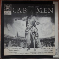 BIZET: CARMEN, JOHNSON DOMINGO, NATIONAL ORCHESTRA OF FRANCE, LORIN MAAZEL - 3PLAK 2.EL