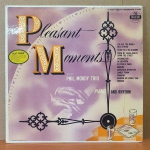 PHIL MOODY TRIO - PLEASENT MOMENTS - LP 2.EL PLAK