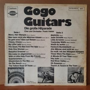 GOGO GUITARS / DIE AKTUELLE GITPARADE / FRANK VALDOR - LP YERLİ BASKI 2.EL PLAK