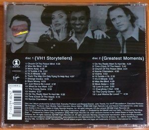 CULTURE CLUB - VH1 STORYTELLERS + GREATEST MOMENTS (1998) - 2CD 2.EL