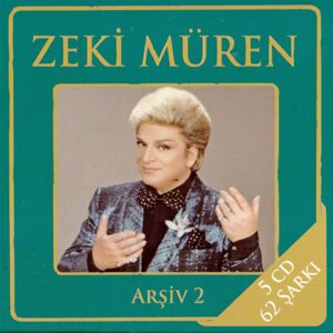 ZEKİ MÜREN - ARŞİV VOL2 DÜNDEN BUGÜNE 10 / DÜNDEN BUGÜNE 2 / ANILARIM 1 / DÜNDEN BUGÜNE 7 / ESİNTİLER 4  - 5CD BOX SIFIR