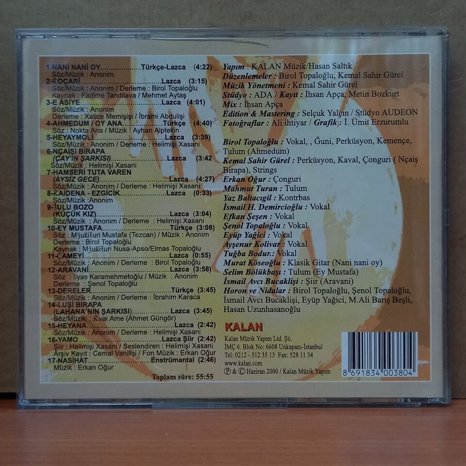 BİROL TOPALOĞLU - ARAVANİ (2000) - CD 2.EL