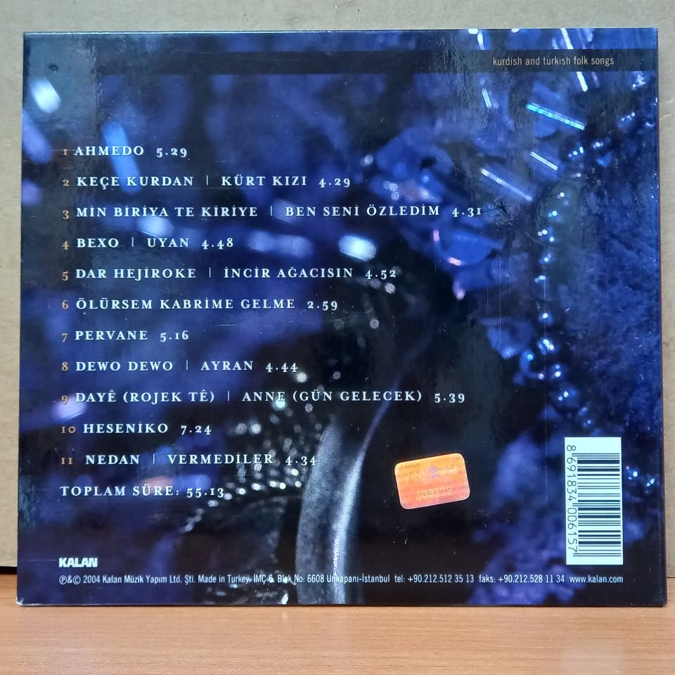 AYNUR - KEÇE KURDAN (2004) - CD 2.EL