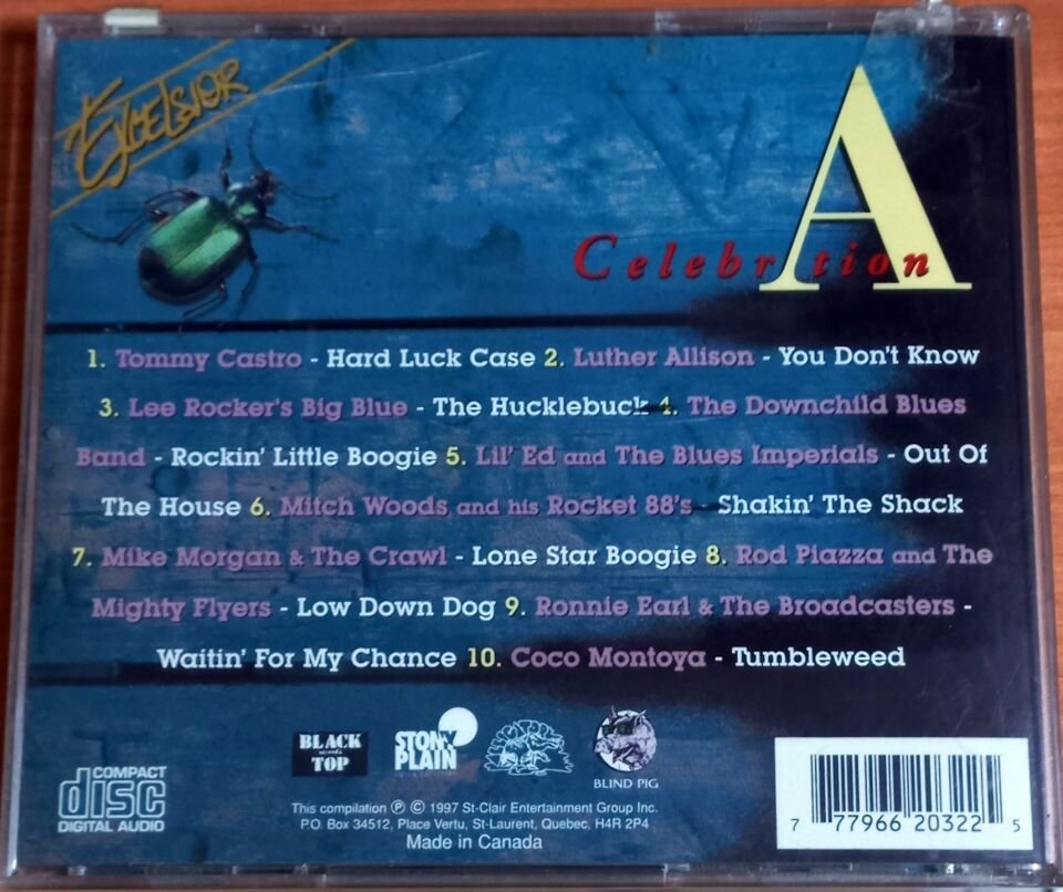 A CELEBRATION OF BLUES - GREAT ROCK-A-BOOGIE BLUES (1997) - CD 2.EL