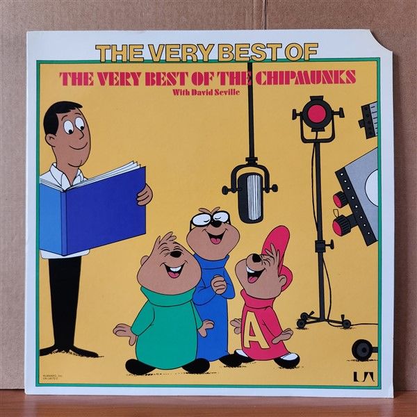 THE VERY BEST OF THE CHIPMUNKS WITH DAVID SEVILLE (1975) - LP 2.EL PLAK