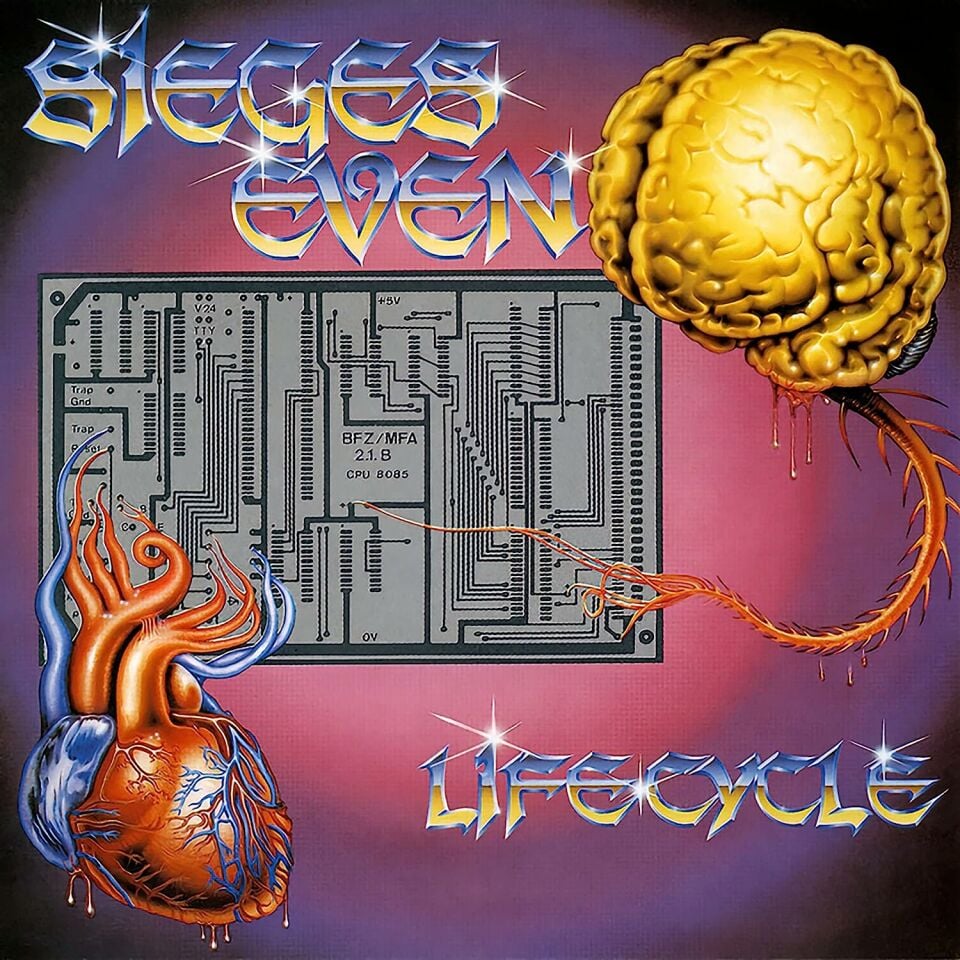 SIEGES EVEN - LIFE CYCLE (1988) - LP PROGRESSIVE THRASH METAL 2022 EDITION SIFIR PLAK