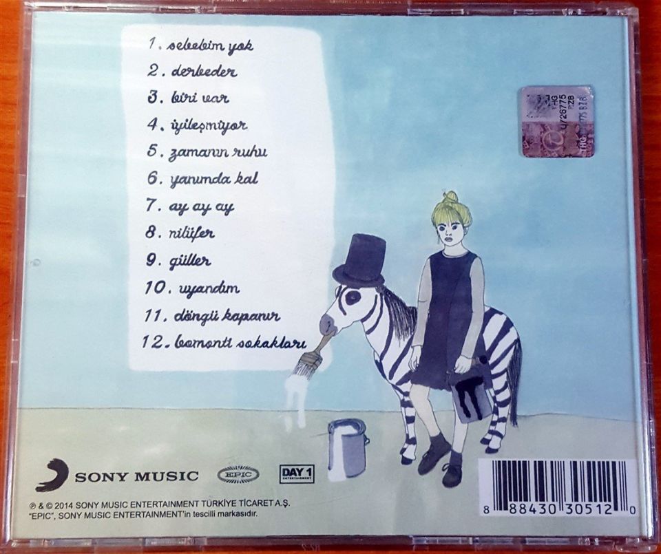 GECE - İYİ NİYETLİ BİR GÜN (2014) - CD 2.EL