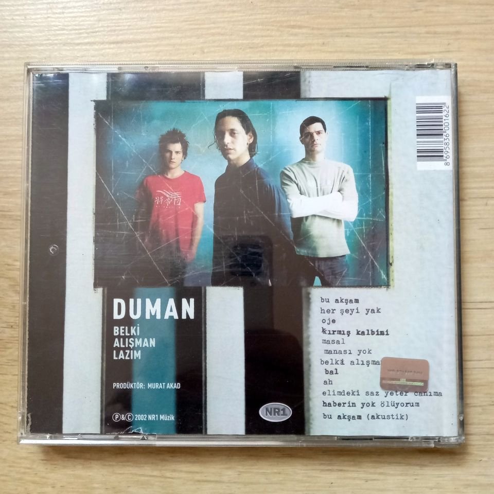 DUMAN – BELKİ ALIŞMAN LAZIM (2002) - CD 2.EL