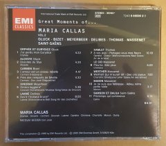 MARIA CALLAS - GREAT MOMENTS OF / BEST OF - 3CD 2.EL