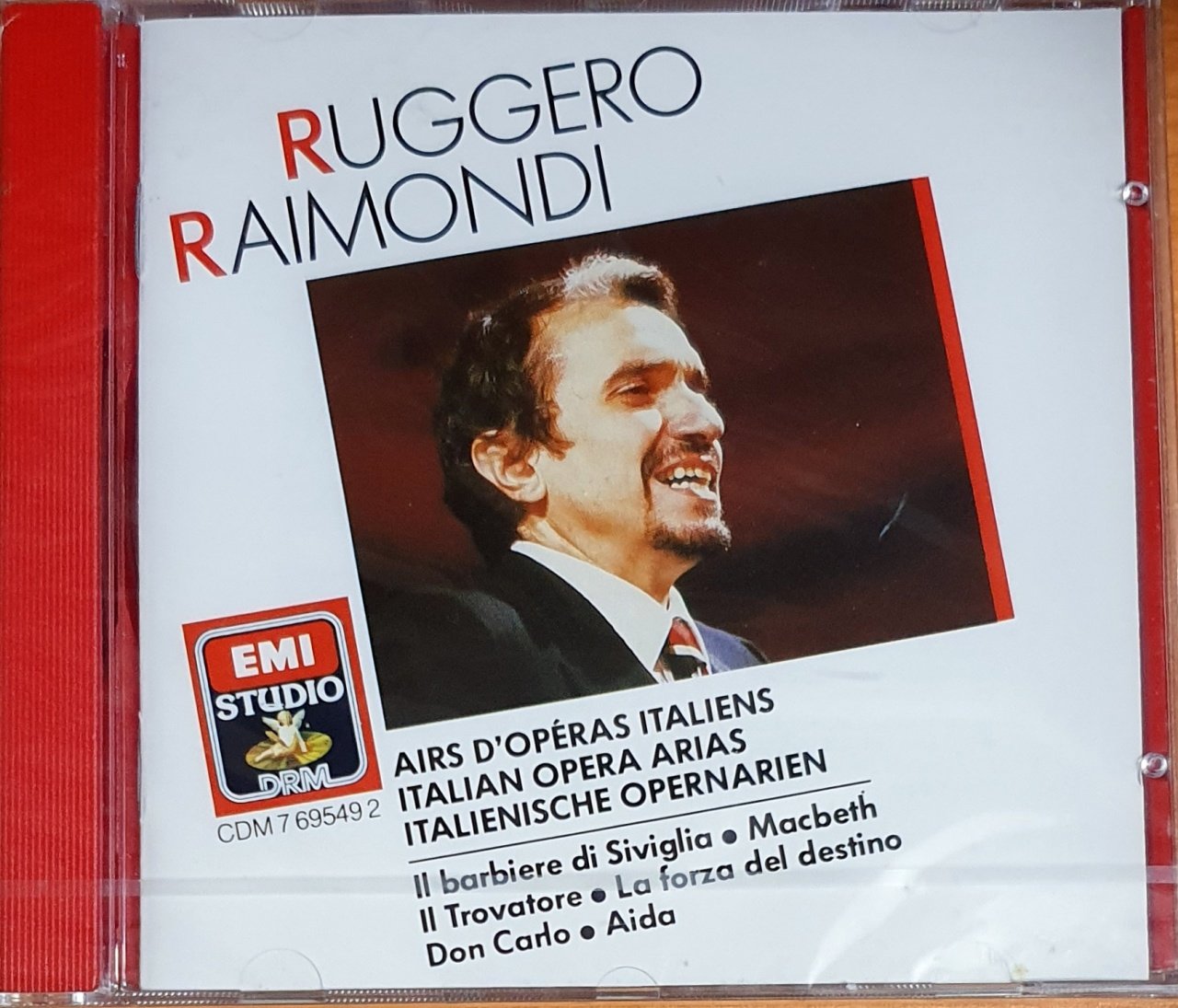 RUGGERO RAIMONDI - AIRS D'OPERAS ITALIENS (1988) - CD SIFIR