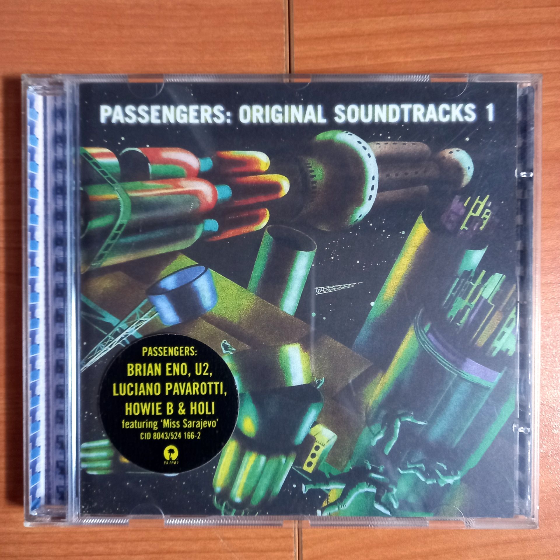 PASSENGERS – ORIGINAL SOUNDTRACKS 1 / BRIAN ENO, LUCIANO PAVAROTTI, HOWIE B (1995) - CD 2.EL