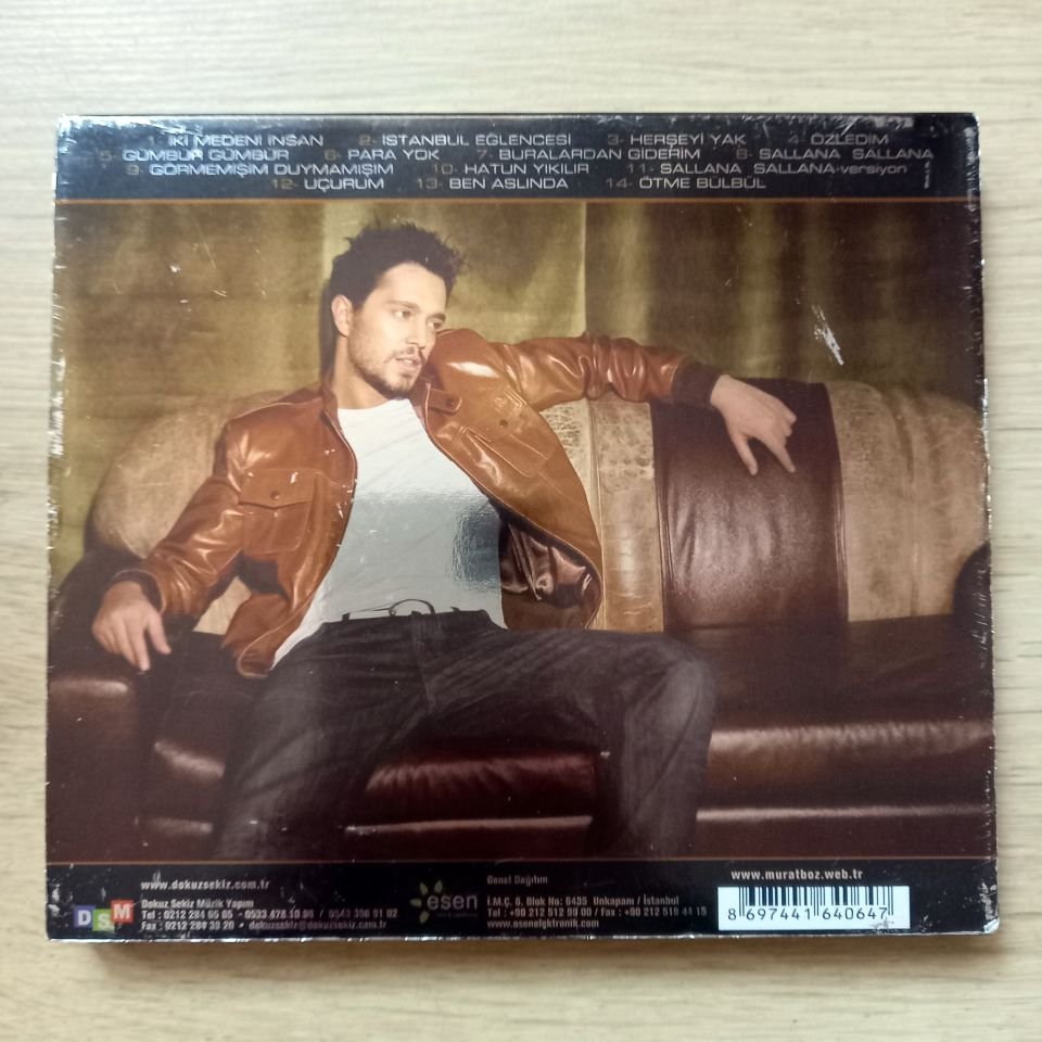 MURAT BOZ – ŞANS (2009) - CD 2.EL