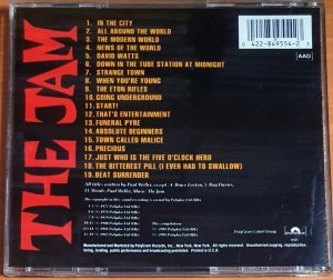 THE JAM - GREATEST HITS (1991) - CD 2.EL