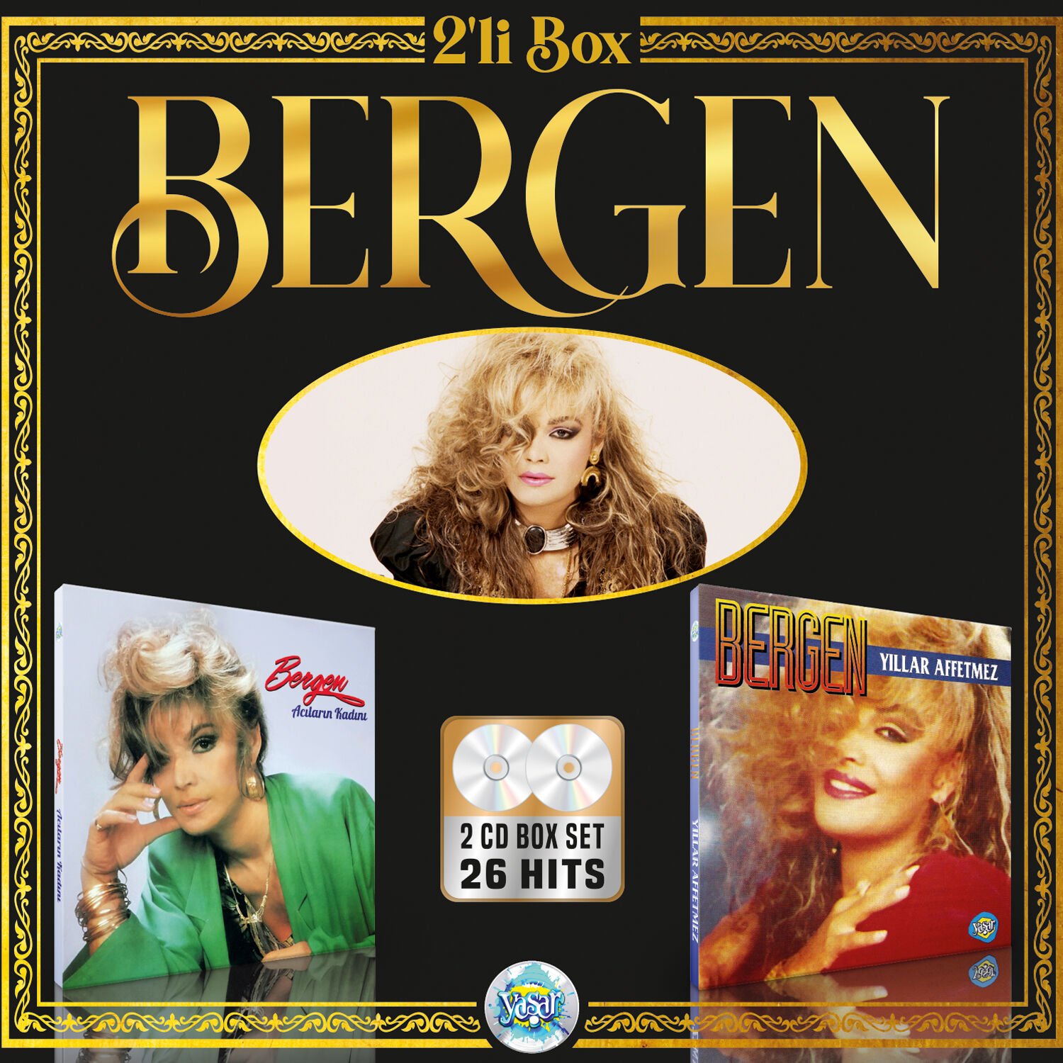 BERGEN - ACILARIN KADINI (1986) & YILLAR AFETMEZ (1989) - 2CD BOX YENİ BASIM DIGIPACK SIFIR