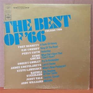 THE BEST OF '66 VOLUME TWO / TONY BENNETT, RAY CONNIFF, PERCY FAITH, JERRY VALE, STEVE LAWRENCE (1967) - LP 2.EL PLAK