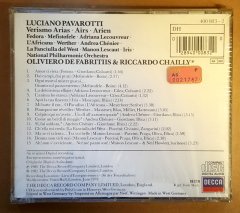 PAVAROTTI - ARIAS - CD SIFIR