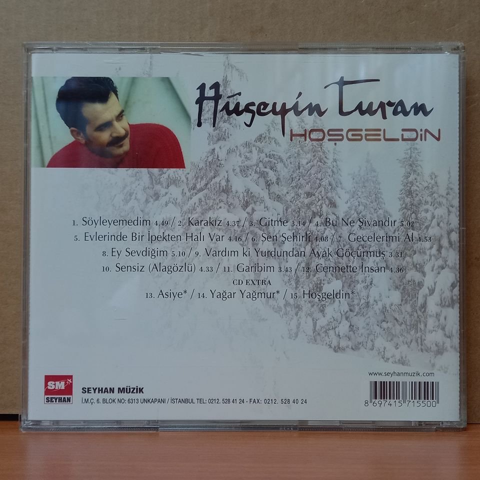 HÜSEYİN TURAN - HOŞGELDİN (2004) - CD 2.EL