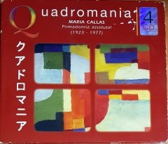 MARIA CALLAS - PRIMADONNA ASSOLUTA! [1923-1977] QUADROMANIA (2004) MEMBRAN 4CD 2.EL