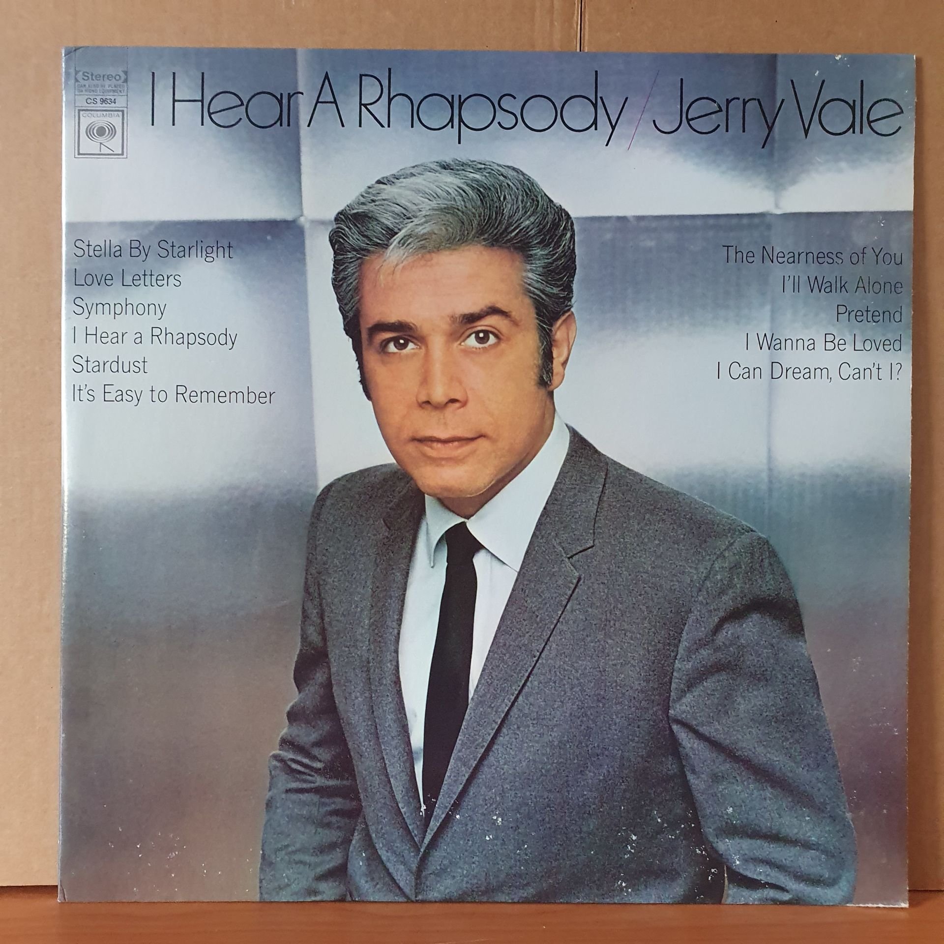 JERRY VALE - I HEAR A RHAPSODY (1968) - LP 2.EL PLAK
