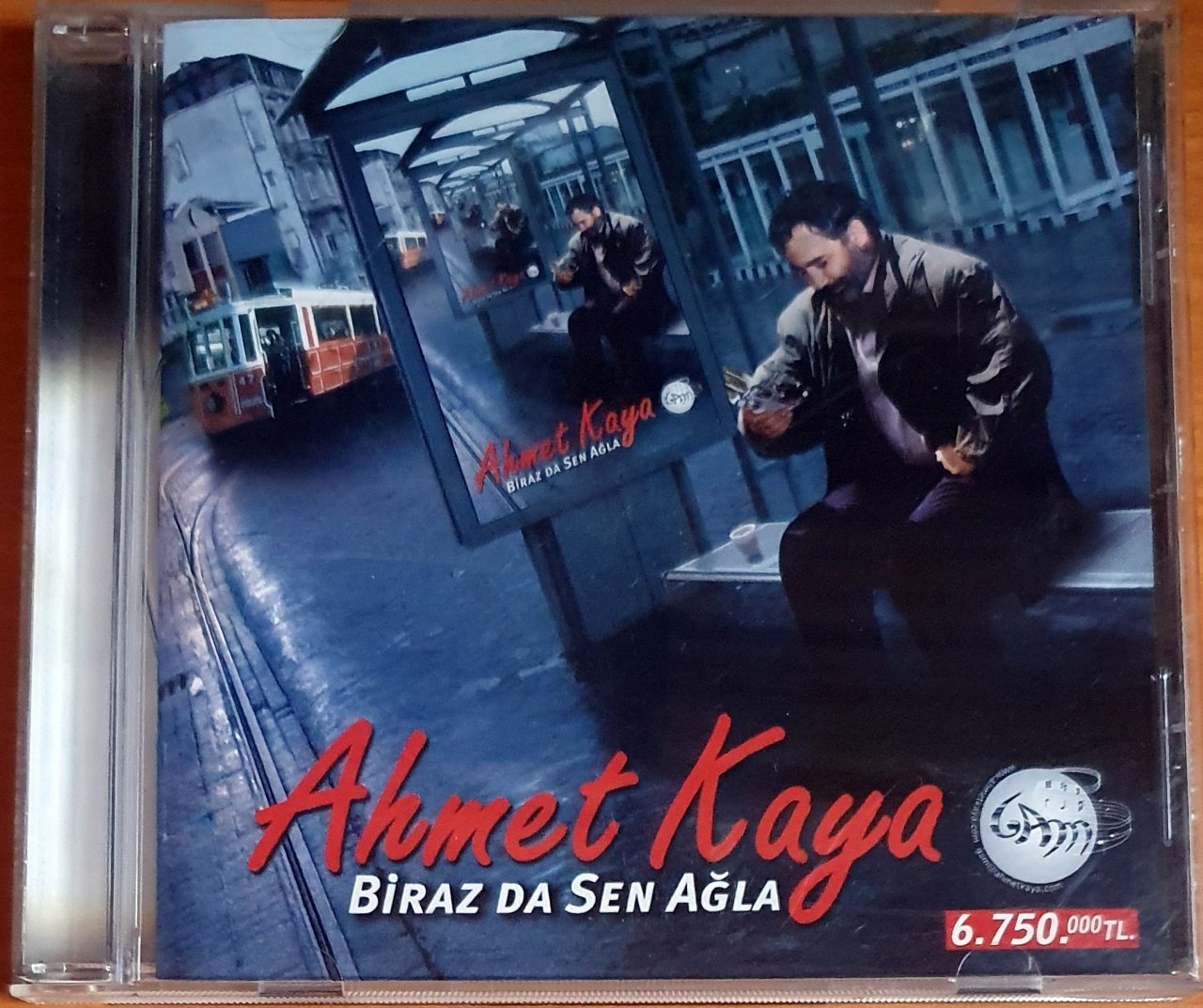 AHMET KAYA - BİRAZ DA SEN AĞLA - CD GAM PRODUCTION 2.EL