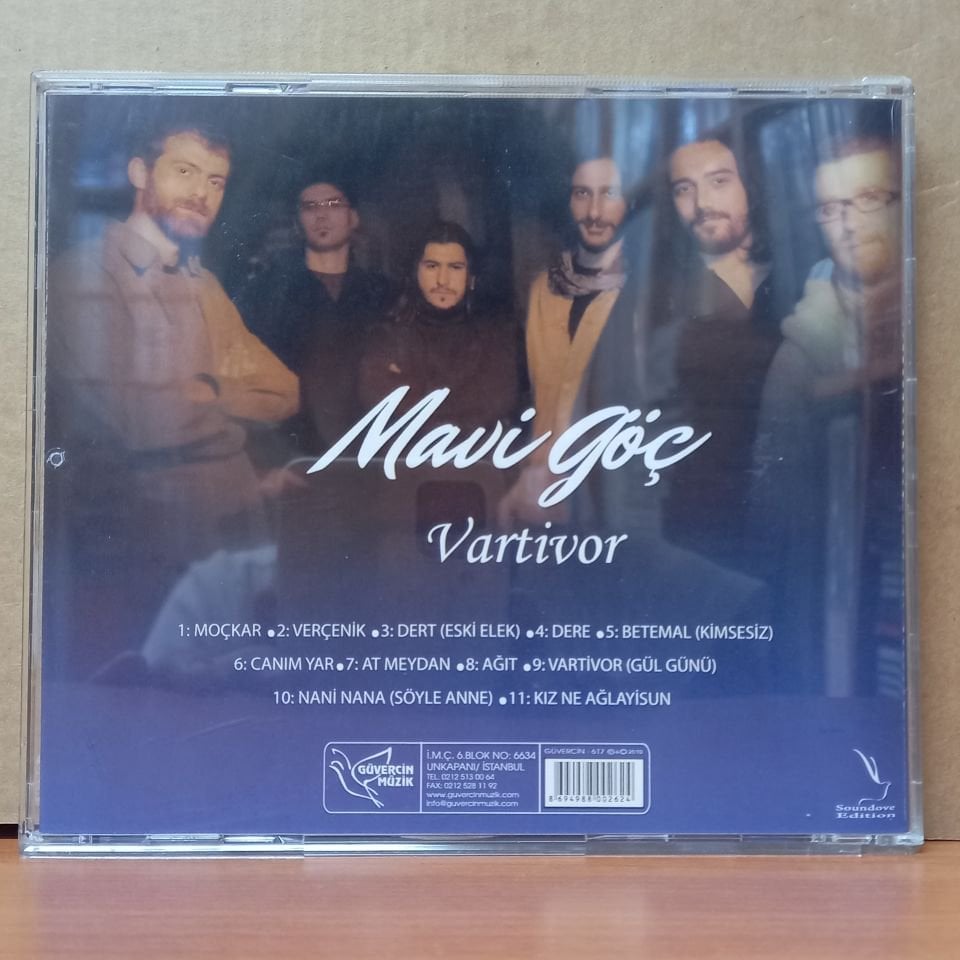 MAVİ GÖÇ - VARTİVOR (2010) - CD 2.EL