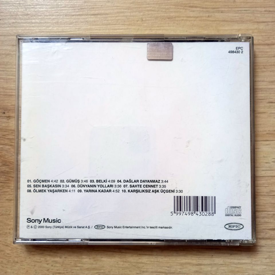 DEMİR DEMİRKAN – DEMİR DEMİRKAN (2000) - CD 2.EL