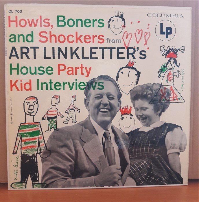 ART LINKLETTER - HOWL, BONERS AND SCHOCKERS - LP 2.EL PLAK