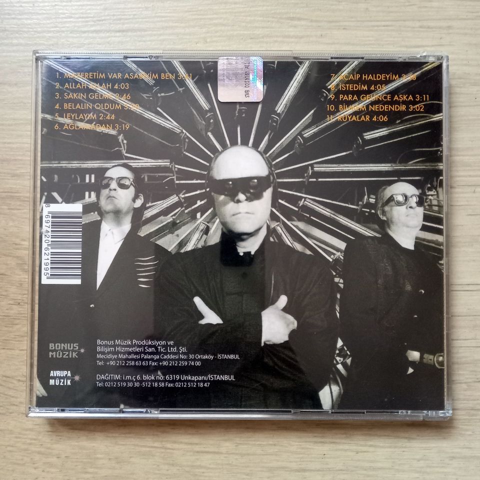 MAZHAR FUAT ÖZKAN – M.V.A.B. (1995) - CD 2.EL
