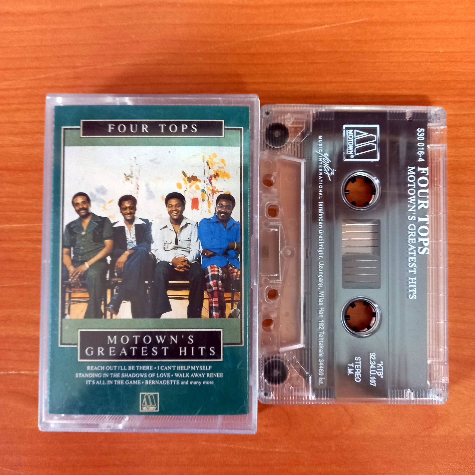 FOUR TOPS - MOTOWN'S GREATEST HITS (1992) - KASET 2.EL