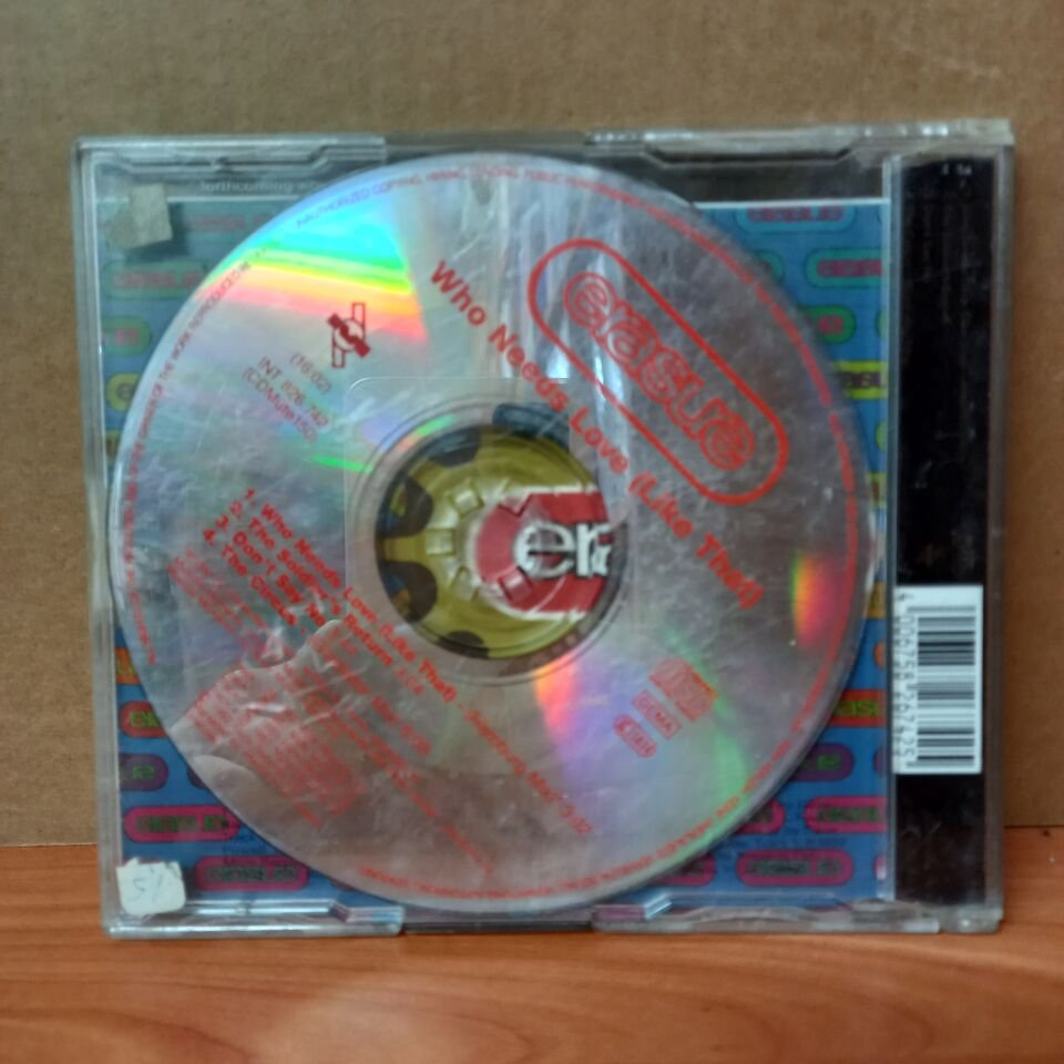 ERASURE - WHO NEEDS LOVE [LIKE THAT] (1992) - CD SINGLE 2.EL