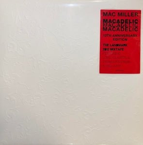 MAC MILLER – MACADELIC (2012) 2xLP 2022 REISSUE SILVER VINYL SIFIR PLAK