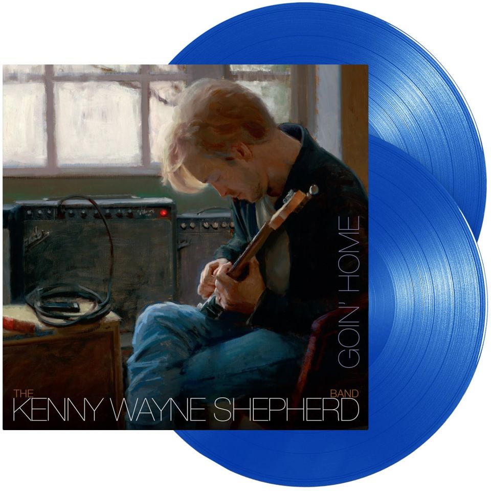 KENNY WAYNE SHEPPARD - GOIN HOME (2014) - 2LP 2023 BLUE COLOURED EDITION GATEFOLD BLUES ROCK SIFIR PLAK