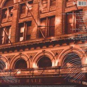 STEVIE RAY VAUGHAN AND DOUBLE TROUBLE – LIVE AT CARNEGIE HALL (1997) 2xLP SIFIR PLAK