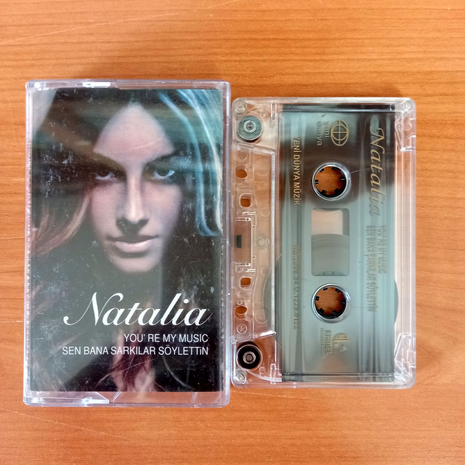NATALIA – YOU'RE MY MUSIC / SEN BANA ŞARKILAR SÖYLETTİN (2006) - KASET 2.EL