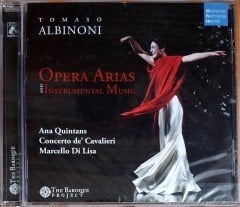 TOMASO ALBINONI - OPERA ARIAS AND INSTRUMENTAL MUSIC / ANA QUINTANS, CONCERTO DE' CAVALIERI, MARCELLO DI LISA (2015) CD SIFIR