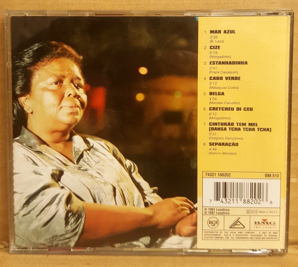 CESARIA EVORA - MAR AZUL (1991) - CD 2.EL
