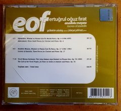 ERTUĞRUL OĞUZ FIRAT (EOF): ANADOLU MAYASI, GÜLTEKİN ULUTAŞ, DARYA YILMAZ (2009) - CD 2.EL