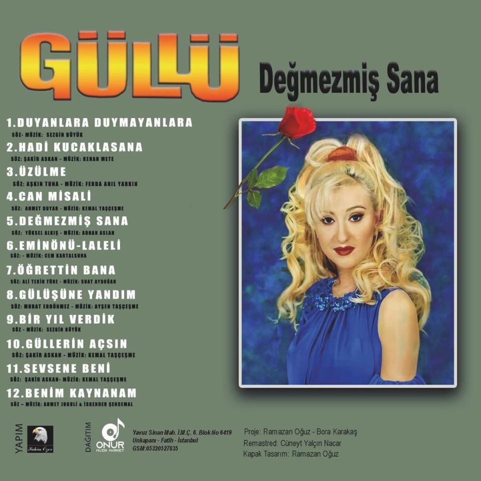 GÜLLÜ - DEĞMEZMİŞ SANA (1996) - CD 2023 BASIM AMBALAJINDA SIFIR