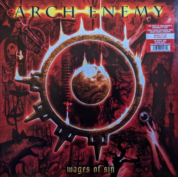 ARCH ENEMY – WAGES OF SIN (2001) - LP 2023 REISSUE SIFIR PLAK