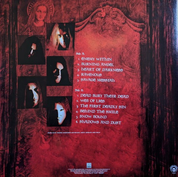 ARCH ENEMY – WAGES OF SIN (2001) - LP 2023 REISSUE SIFIR PLAK