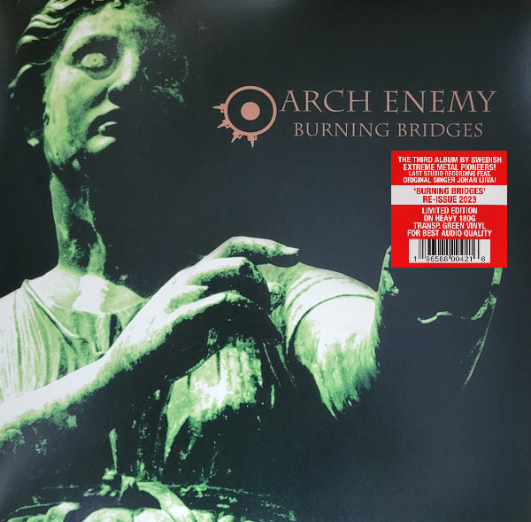 ARCH ENEMY – BURNING BRIDGES (1999) - LP 2023 REISSUE YEŞİL RENKLİ SIFIR PLAK