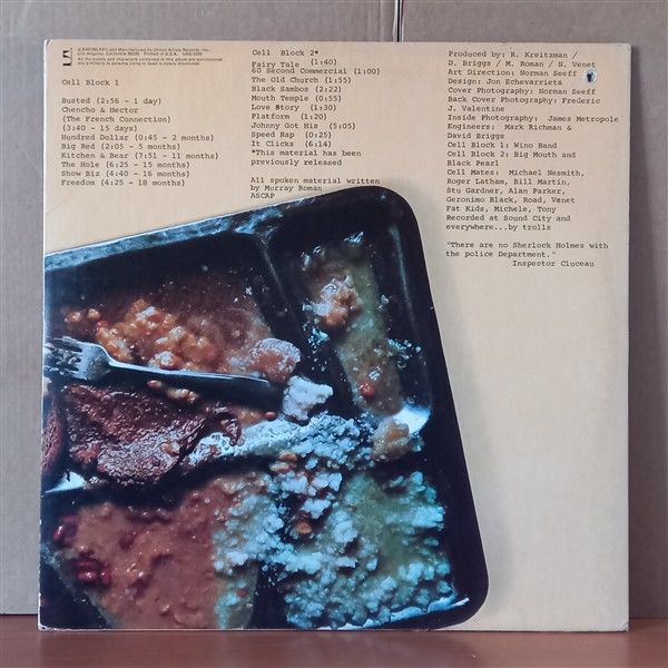 MURRAY ROMAN – BUSTED (1972) - LP 2.EL PLAK
