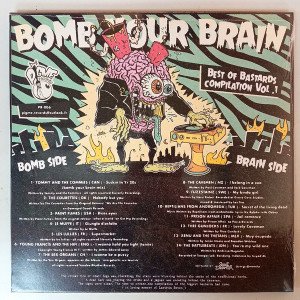 BOMB YOUR BRAIN - BEST OF BASTARDS VOL.1 / PUNK ALTERNATIVE ROCK GARAGE ROCK COMPILATION (2022) - LP SIFIR PLAK