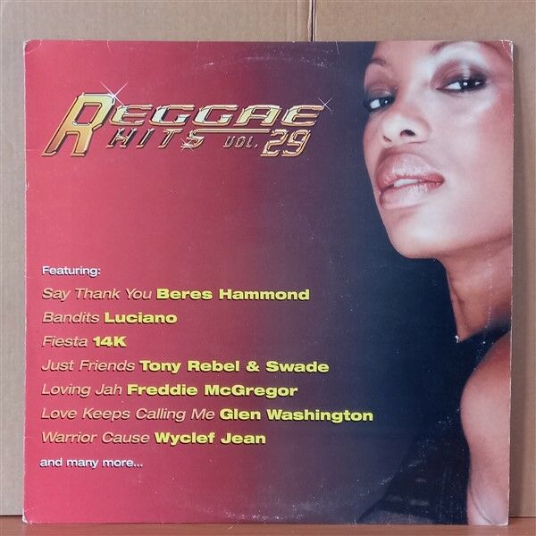 REGGAE HITS VOL 29 / BERES HAMMOND, LUCIANO, 14K, TONY REBEL & SWADE, FREDDIE MCGREGOR, GLEN WASHINGTON (2001) - LP 2. EL PLAK