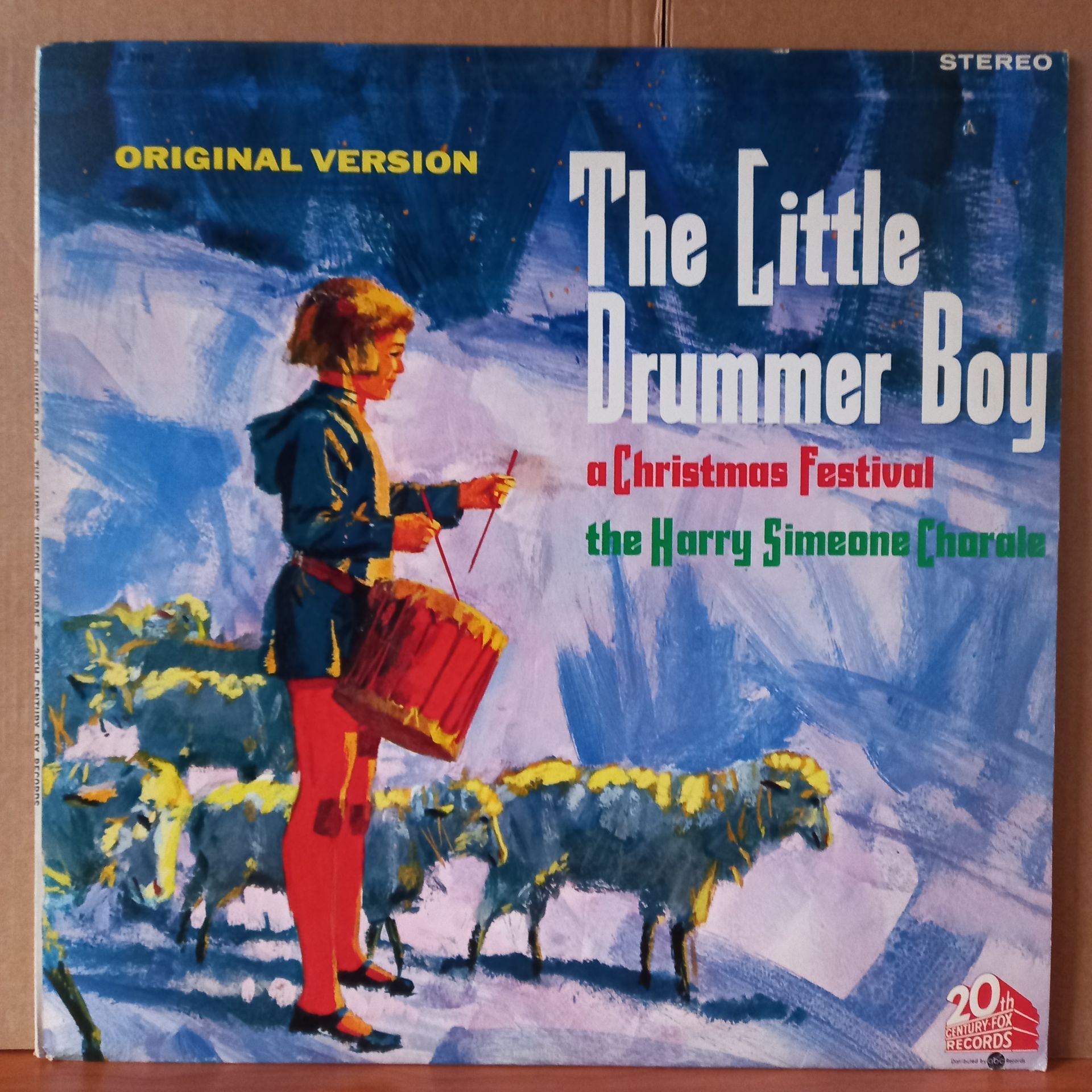 THE HARRY SIMEONE CHORALE – THE LITTLE DRUMMER BOY: A CHRISTMAS FESTIVAL (1963) - LP 2.EL PLAK