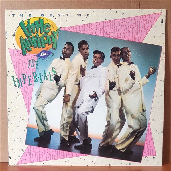 LITTLE ANTHONY & THE IMPERIALS - THE BEST OF (1989) - LP 2.EL PLAK