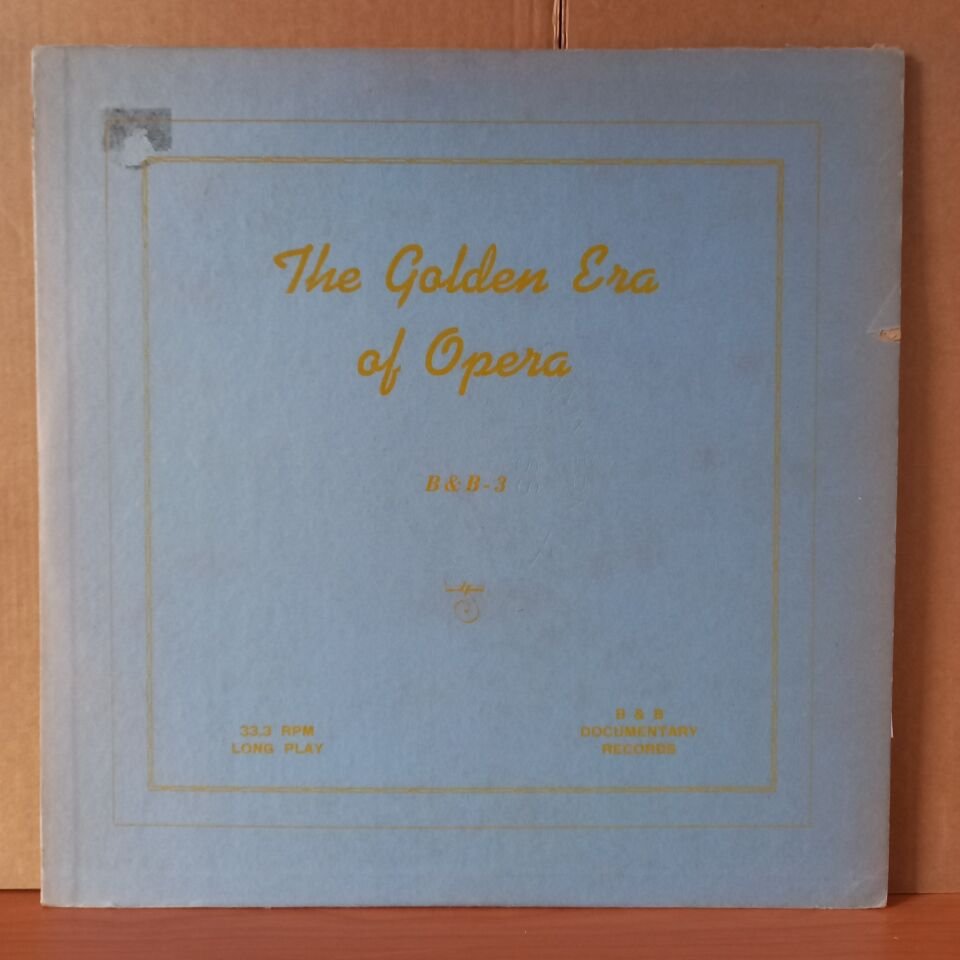 THE GOLDEN ERA OF OPERA / DAME NELLIE MELBA, EMMA CALVE, EMMA FAMES, MARY GARDEN, GERALDINE FARRAR - LP 2.EL PLAK