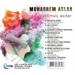 MUHARREM ASLAN - İKLİMSİZ ACILAR (2019) - CD SIFIR