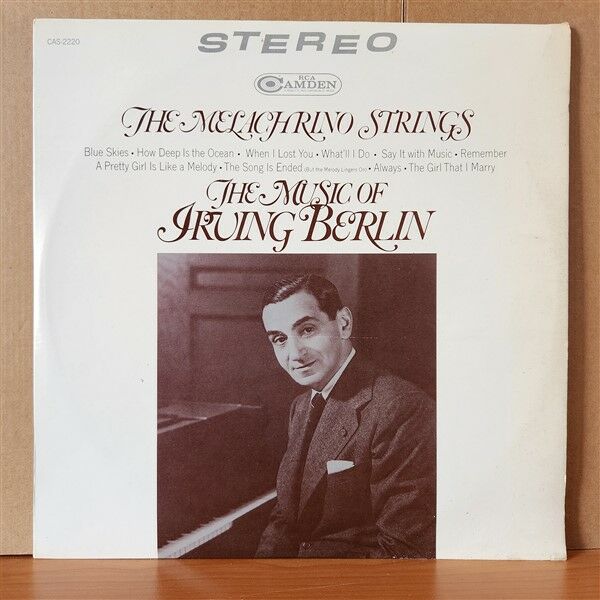 THE MELACHRINO STRINGS – THE MUSIC OF IRVING BERLIN (1968) - LP 2.EL PLAK